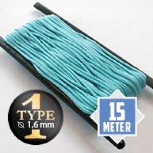 Turquoise type I paracord Ø 2mm (15m)